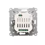 SIMON 55 WMDS-004xL1-114 Ściemniacz do LED ściemnialnych, klawiszowy, 15-200 W, 230 V (moduł); Jasnoszary mat