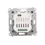 SIMON 55 WMDS-004xL1-116 Ściemniacz do LED ściemnialnych, klawiszowy, 15-200 W, 230 V (moduł); Grafitowy mat