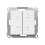SIMON 55 GO WMDS-TESRGB1W-111 Ściemniacz do pasków RGBW 12-24 V, 4 kanałowy, sterowany smartfonem [Wi-Fi] - DIMMER RGB (moduł); Biały mat