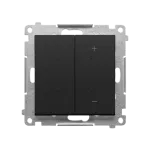 SIMON 55 GO WMDS-TESRGB1W-149 Ściemniacz do pasków RGBW 12-24 V, 4 kanałowy, sterowany smartfonem [Wi-Fi] - DIMMER RGB (moduł); Czarny mat
