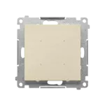 SIMON 55 GO WMDS-TEW1W-144 Sterownik pojedynczy oświetleniowy z wbudowanym pomiarem energii, sterowany smartfonem [Wi-Fi] - SWITCH; 1x16 A, 230 V, (moduł); Szampański mat
