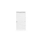 SIMON 55 WMDL-K1224x-111 Klawisz połówkowy bez piktogramu do produktów elektronicznych; Biały mat