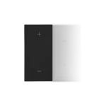 SIMON 55 WMDL-K1227X-149 Klawisz połówkowy lewostronny z piktogramem „+/-” do produktów elektronicznych; Czarny mat