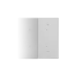 SIMON 55 WMDL-K1228X-143 Klawisz połówkowy prawostronny z piktogramem „+/-” do produktów elektronicznych; Aluminium mat