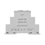 SIMON GO WMDC-029NxB-XX Sterownik pojedynczy z wbudowanym pomiarem energii, sterowany smartfonem [WiFi] - switchBox DIN; 1x16 A, 230 V, montaż na szynie DIN