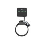 Ładowarka Samochodowa; SM34; Ścienna/Totem; 1 faza; 7,4 kW; 1 punkt ładowania; Kabel T2 prosty; Opcjonalne RFID; samoresetujący wyłącznik różnicowoprądowy 30mA klasa A, wyłącznik nadprądowy 40A klasa C