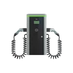 Ładowarka Samochodowa; Neon; Ścienna; 3 fazy; 44 kW; 2 punkty ładowania; Kabel T2 spiralny; modem 4G/ LTE; RFID; MID; wyłącznik różnicowoprądowy 30mA klasa A, wyłącznik nadprądowy 40A klasa C
