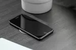 ZESTAW ŁADOWARKA BEZPRZEWODOWA Z USB CZARNA Z ZASILACZEM (KABEL USB ROZŁĄCZNY 2m)