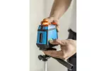 Poziomnica laserowa czerwona 30m 3D