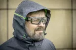 HEINER kurtka przeciwdeszczowa ciemnoszara/zielona 3XL (58)