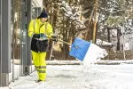 LEDA kurtka ostrzegawcza parka ocieplana żółty XL