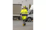 EXTER kurtka ostrzegawcza softshell żółta L (52)