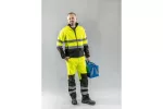 EXTER kurtka ostrzegawcza softshell żółta XL (54)