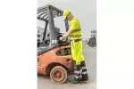 TRAUN spodnie ostrzegawcze softshell żółte XL (54)
