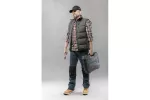 EMS spodnie ochronne jeans niebieskie 3XL (58), HT5K355-3XL