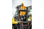 BERKEL trzewiki ochronne S1P SRC czarno/pomarańczowe 46