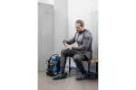 WARNOW półbuty ochronne RIPSTOP S1PL SR FO czarno/niebieskie 40
