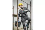 WARNOW półbuty ochronne RIPSTOP S1PL SR FO czarno/niebieskie 40