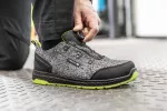 KEMNITZ półbuty ochronne LACE SYSTEM S1PS SR FO szary melanż/zielone 46