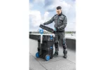 TAUBER spodnie ochronne 4-way stretch ciemno szare S