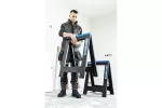 HASSO spodnie ochronne ciemnoszare 2XL (56)