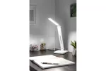 LAMPKA BIURKOWA IZUKA LED, 6W, 400lm, AC220-240V, 50/60Hz, CCT, ŁADOWARKA INDUKCYJNA, BIAŁY