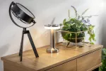 LAMPKA BIURKOWA MONUM, 3W, 200lm, DC 5V, 1A,3000 K, 3 STOPNIE ŚCIEMNIANIA, BATERIA 1800 mAh, INOX