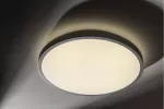PLAFONIERA ATOL LED, Ø400mm, 4000K, 32W, 2560lm, AC180-250V, 50/60 Hz, PF>0,9, IP54, SILVER, 3y