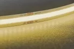 TAŚMA LED COB 12V, 480LED/m, 8mm, 10W/m, BEZ ŻELU, CIEPŁY BIAŁY, 2x1m PRZEWÓD MINI AMP, ROLKA 5m