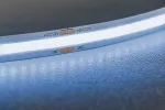 TAŚMA LED COB 12V, 480LED/m, 8mm, 10W/m, BEZ ŻELU, ZIMNY BIAŁY, 2x1m PRZEWÓD MINI AMP, ROLKA 5m