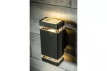 OPRAWA ŚCIENNA DWUKIERUNKOWA NESSA, GU10, max. 50W, IP54, AC 220-240V, 50/60Hz, CZARNA