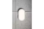 OPRAWA KANAŁOWA LED OVALIO, 5W, 500lm, AC175-265V, 50/60 Hz, PF>0,5 ,RA>80 IP54, BIAŁA