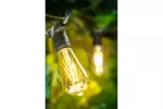ŹRÓDŁO ŚWIATŁA LED, FILAMENT VINTAGE, A-G, ST64, 3000K, E27, 4,0W, AC220-240V, 360°, 300lm, 44mA