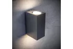 OPRAWA ŚCIENNA DWUKIERUNKOWA, TIAGO KW, GU10, MAX.2X35W, IP54, AC220-240V, 50/60Hz, CZARNA