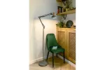 LAMPA PODŁOGOWA ARTEMIA F, 2300, AC220-240V, 50/60Hz, 1*E27, max.40W, IP20, ŚREDNICA 16,3cm, POJEDYNCZA, SZARA