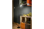 LAMPKA PODŁOGOWA YORK, 10W, 900lm, AC220-240V, 3 STOPNIE ŚCIEMNIANIA, 3-CCT, PILOT, PF>0,5, Ra>80, CZARNA
