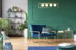 OPRAWA SUFITOWA AVELIN 3, 2287, AC220-240V, 50/60Hz, 4*E27, IP20, 80cmX20cmX20cm, POTRÓJNA, ZŁOTA