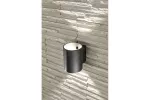 OPRAWA ŚCIENNA  CAMPIONE, ALUMINIUM, G9, IP20, max. 40W, IP20, OKRĄGŁA, CZARNA