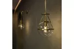OPRAWA ŚCIENNA DROP 4, 7110, AC220-240V, 50/60Hz, 1*E14, max.25W, ZŁOTY