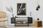 OPRAWA SUFITOWA GIANNI, 9974, AC220-240V, 50/60Hz, 1*E27, max.40W, IP20, ŚREDNICA 22cm, POJEDYNCZA, CZARNO/ZŁOTA