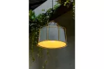 OPRAWA SUFITOWA GOA, 3550, AC220-240V, 50/60Hz, 1*E27, IP20, ŚR. 32 cm, POJEDYNCZA, SZARA