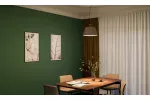 OPRAWA SUFITOWA KASEL , 6243, AC220-240V, 50/60Hz, 1*E27, max.40W, śr. 40 cm, SZARA