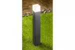 OPRAWA OGRODOWA LARGO-P 80,E27, MAX.15W, IP44, AC220-240V, 50-60Hz, SŁUPEK, GRAFIT