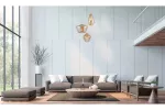 OPRAWA SUFITOWA LIME 3P, 7993, AC220-240V, 50/60Hz, 3*E27, IP20, ŚR. 35 cm, POTRÓJNA, ZŁOTA