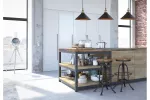 OPRAWA SUFITOWA MANI 2, 4076, AC220-240V, 50/60Hz, 1*E27, IP20, ŚREDNICA 30 cm, POJEDYNCZA, CZARNO/ZŁOTA