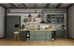 OPRAWA SUFITOWA MONROE, 6958, AC220-240V, 50/60Hz, 1*E27, IP20, ŚREDNICA 22 cm, POJEDYNCZA, CZARNO/ZŁOTA