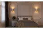 OPRAWA ŚCIENNA NESTO 2, 6120, AC220-240V, 50/60Hz, 1*E27, max.40W, KREMOWA