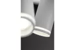 OPRAWA SUFITOWA SOLIS, 55x100mm, max.250V, IP20, 2*GU10, max. 50W, OKRĄGŁA, BIAŁA