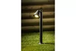 OPRAWA OGRODOWA LUSTINO-P 50, GU10, MAX.20W, IP44, AC220-240V, 50-60Hz, SŁUPEK, GRAFIT
