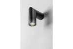 OPRAWA SUFITOWA VIRGO, max. 250V, 50/60Hz, 57x152mm, IP20, max. 20W, OKRĄGŁA, CZARNA